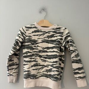 $14 ADD ON tiny tribe sweatshirt boys top little bipsy‎ 7Y mini boden baby gap